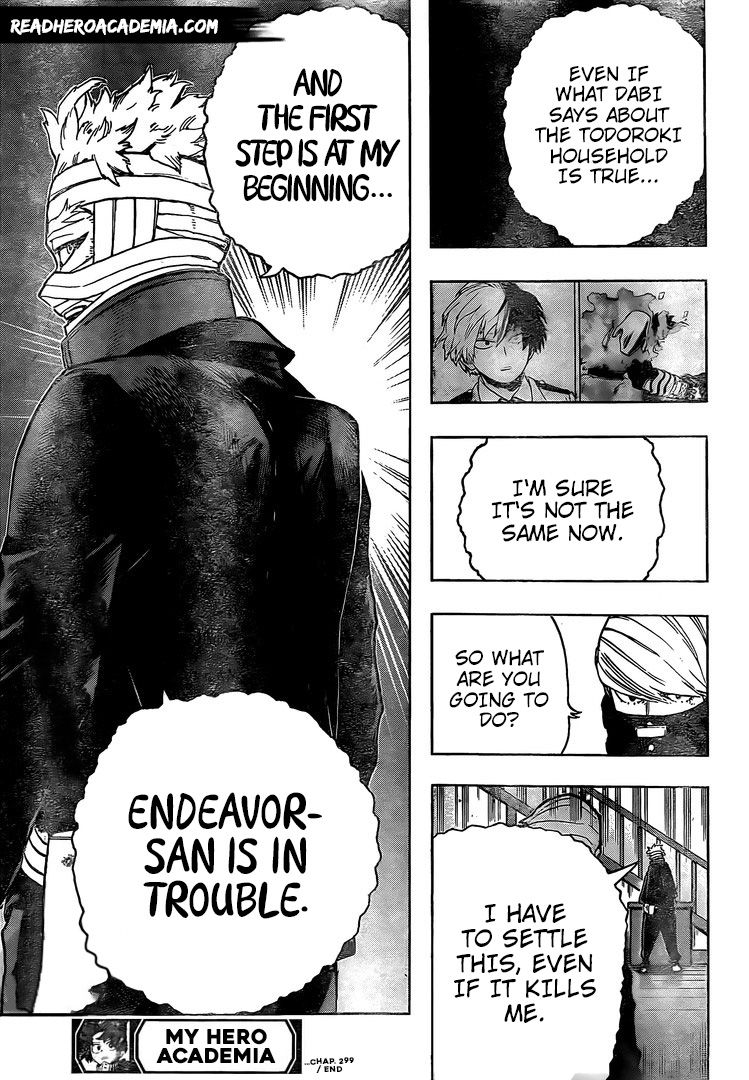 Boku No Hero Academia Chapter 299 page 19 - 