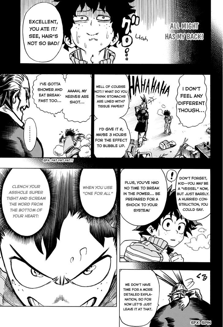 Boku No Hero Academia Chapter 3 page 15 - 