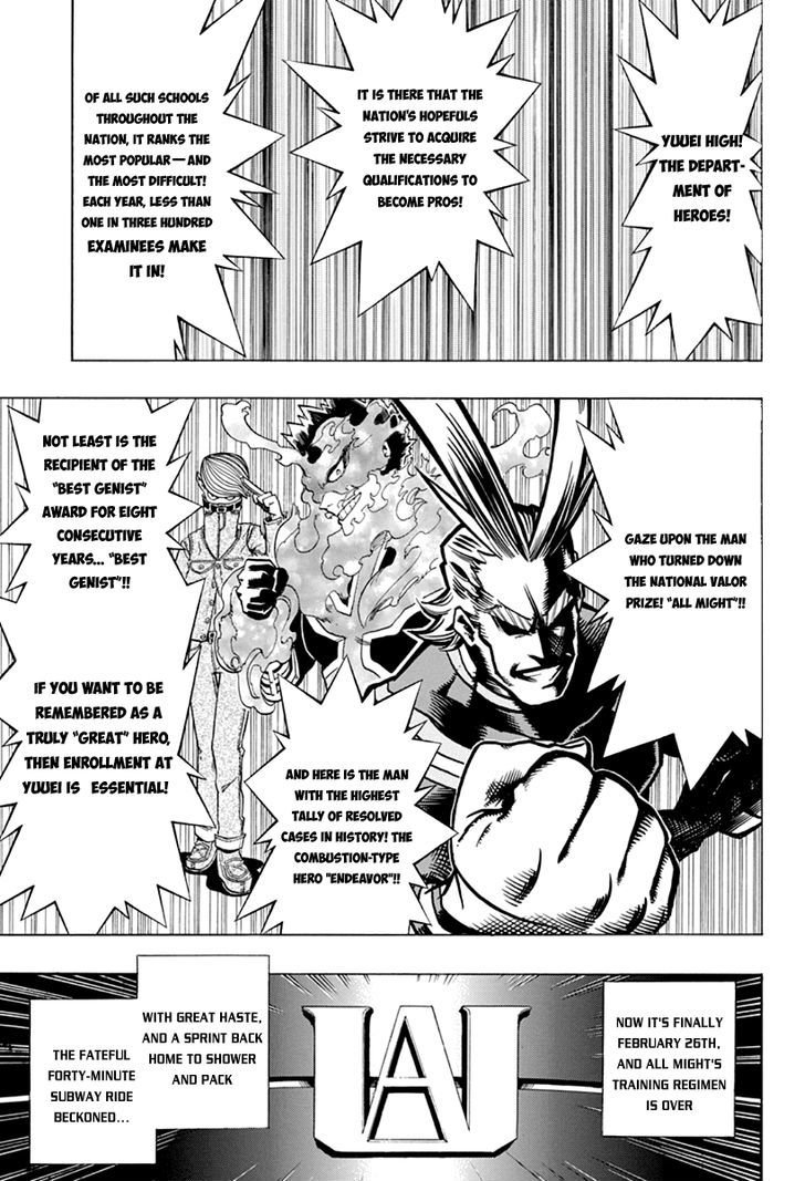 Boku No Hero Academia Chapter 3 page 3 - 