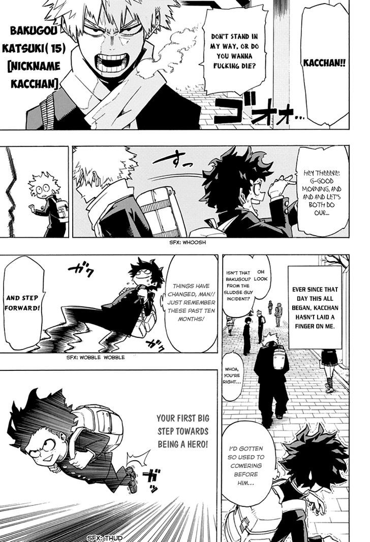 Boku No Hero Academia Chapter 3 page 5 - 