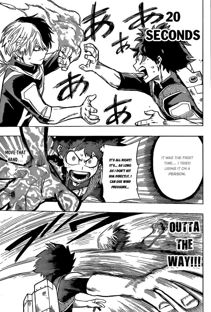 Boku No Hero Academia Chapter 30 page 13 - 