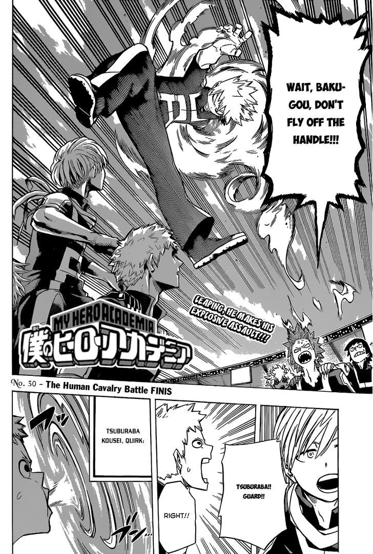 Boku No Hero Academia Chapter 30 page 6 - 