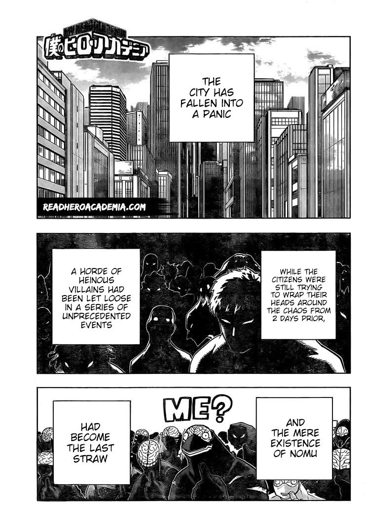Boku No Hero Academia Chapter 300 page 1 - 