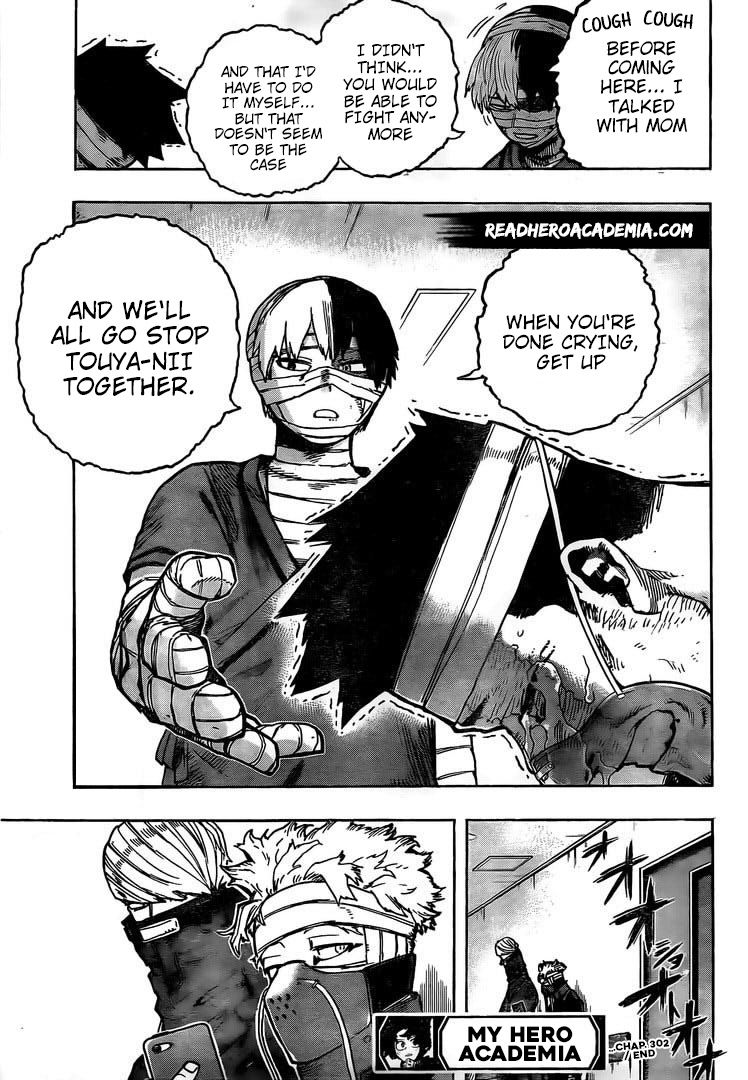 Boku No Hero Academia Chapter 302 page 16 - 