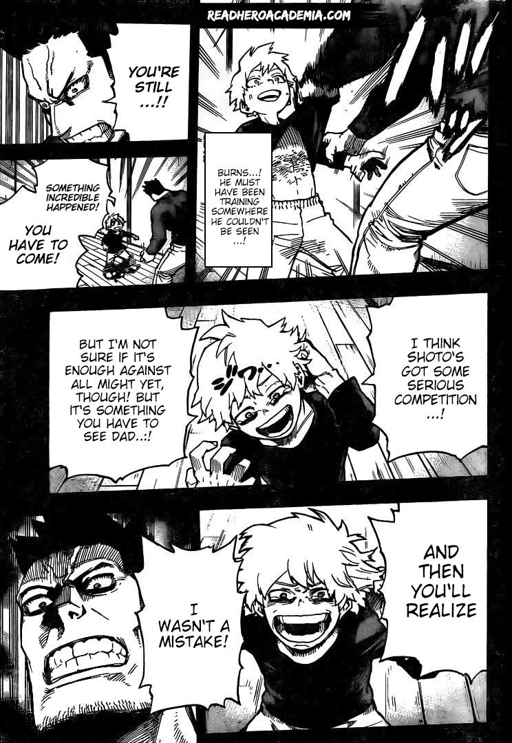 Boku No Hero Academia Chapter 302 page 9 - 