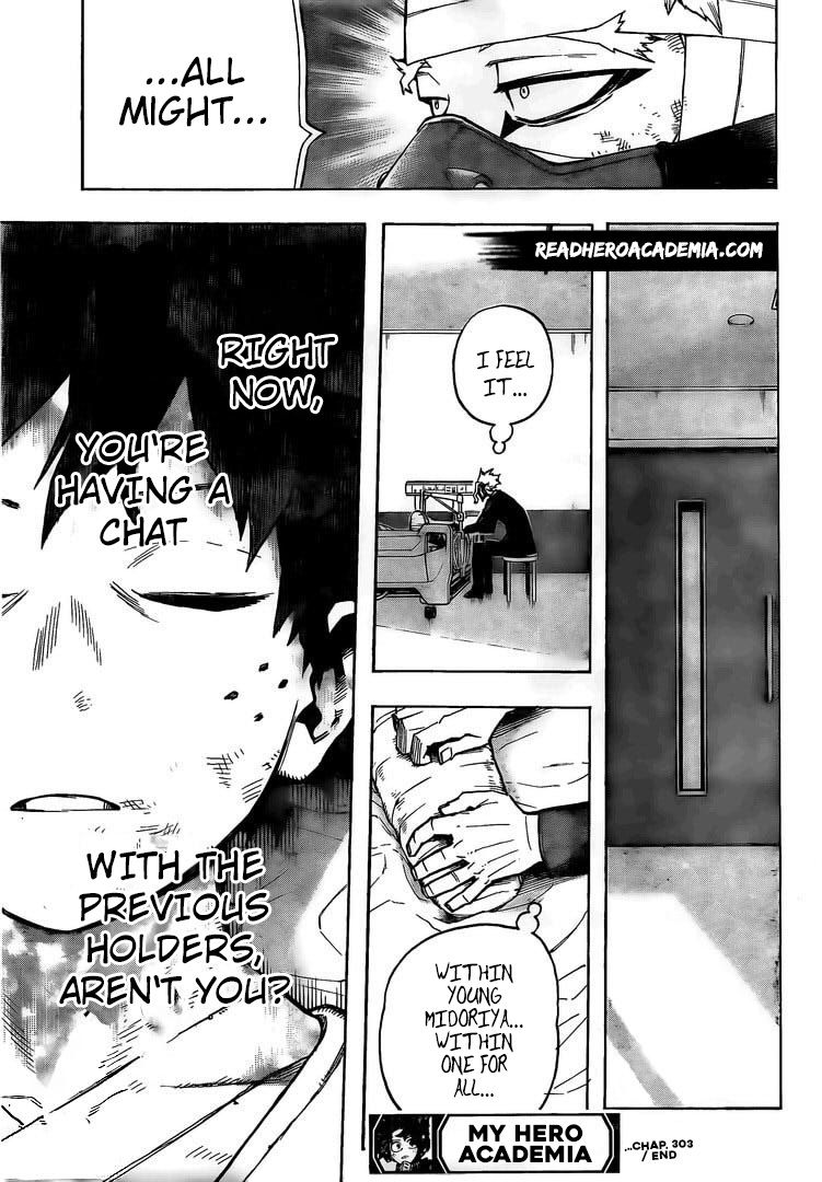 Boku No Hero Academia Chapter 303 page 15 - 