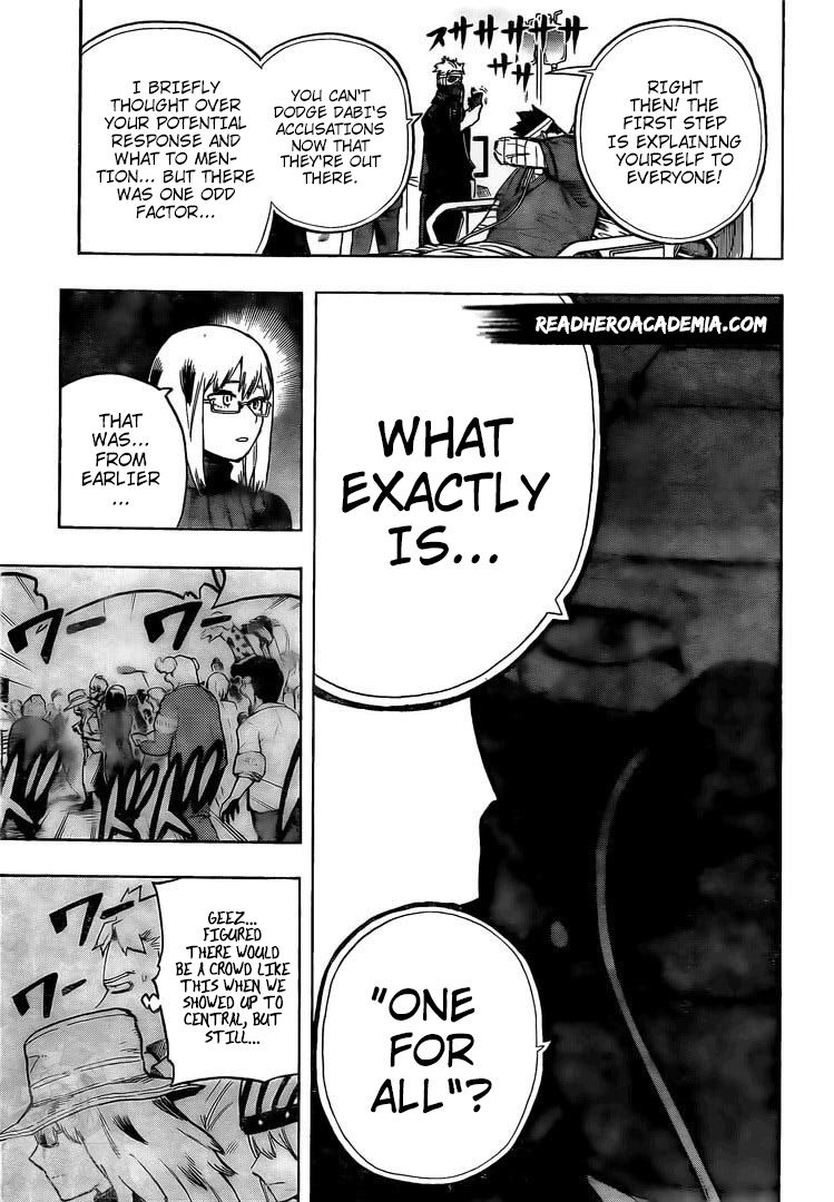 Boku No Hero Academia Chapter 303 page 9 - 