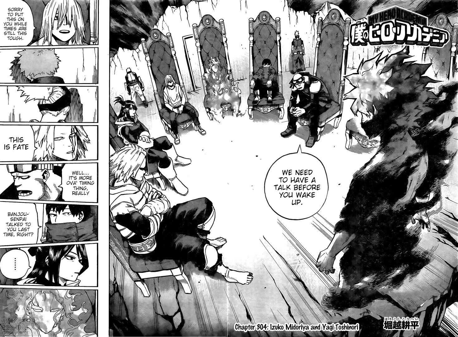 Boku No Hero Academia Chapter 304 page 2 - 