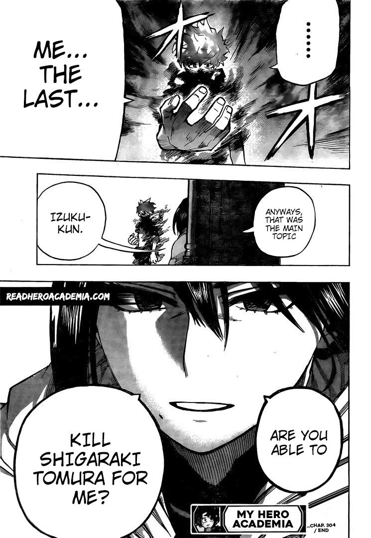 Boku No Hero Academia Chapter 304 page 16 - 