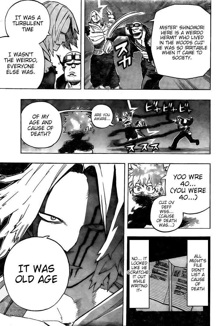 Boku No Hero Academia Chapter 304 page 6 - 