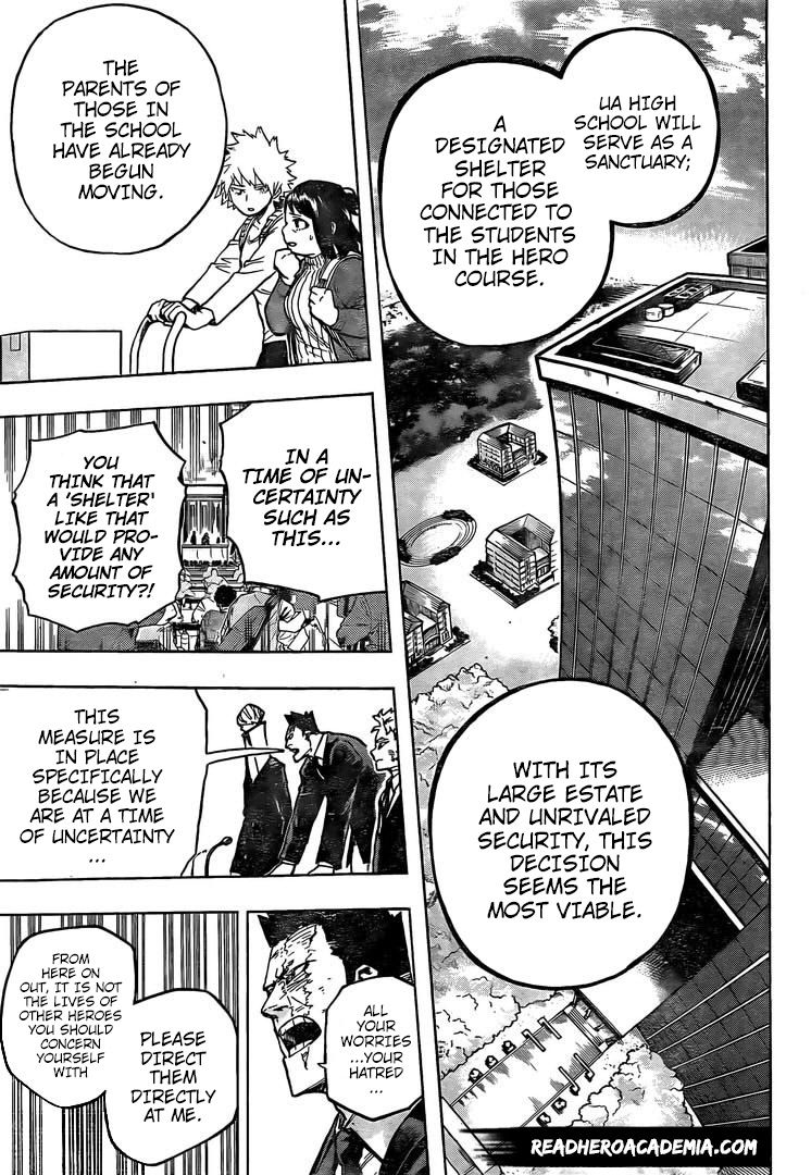 Boku No Hero Academia Chapter 306 page 12 - 