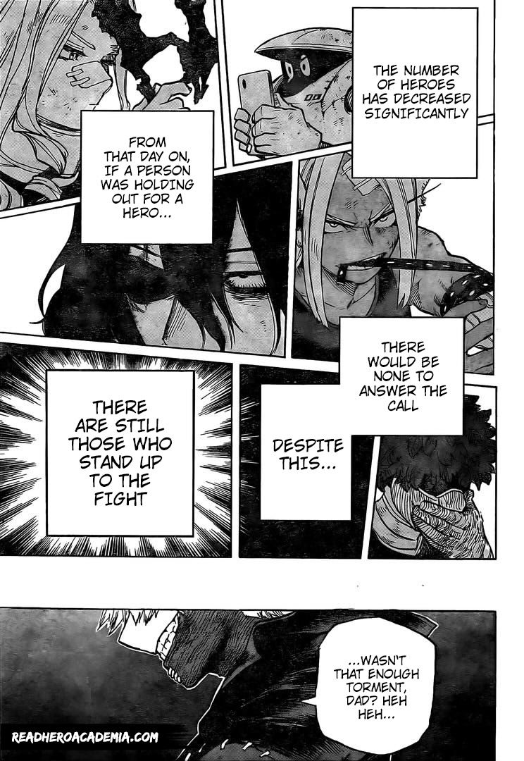Boku No Hero Academia Chapter 306 page 14 - 