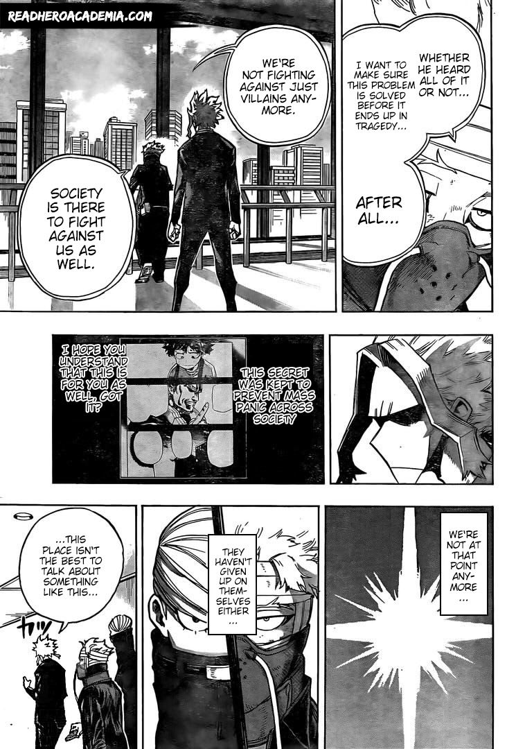 Boku No Hero Academia Chapter 306 page 4 - 