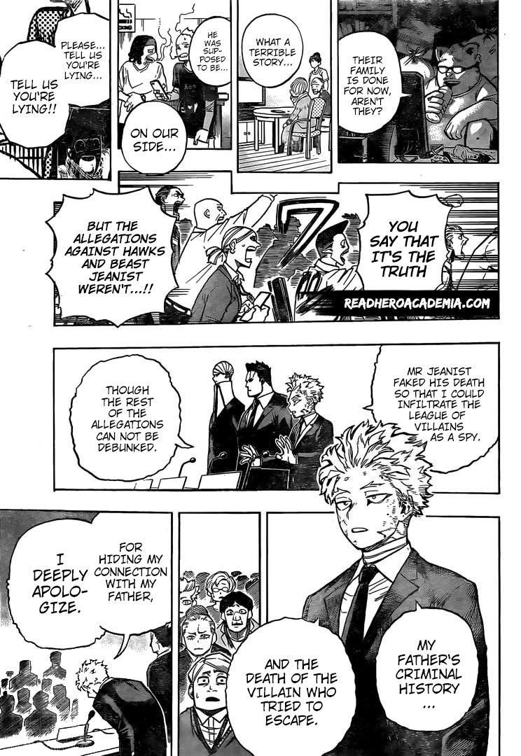Boku No Hero Academia Chapter 306 page 8 - 