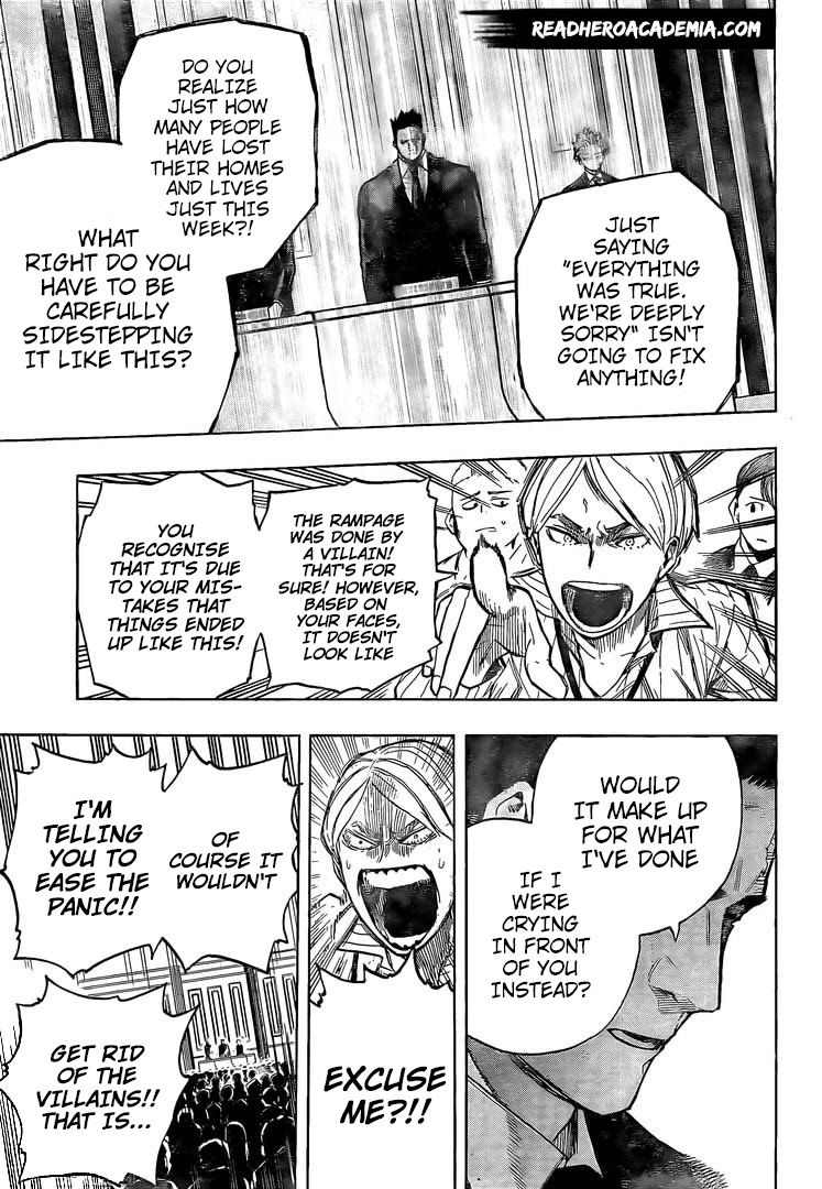 Boku No Hero Academia Chapter 306 page 10 - 