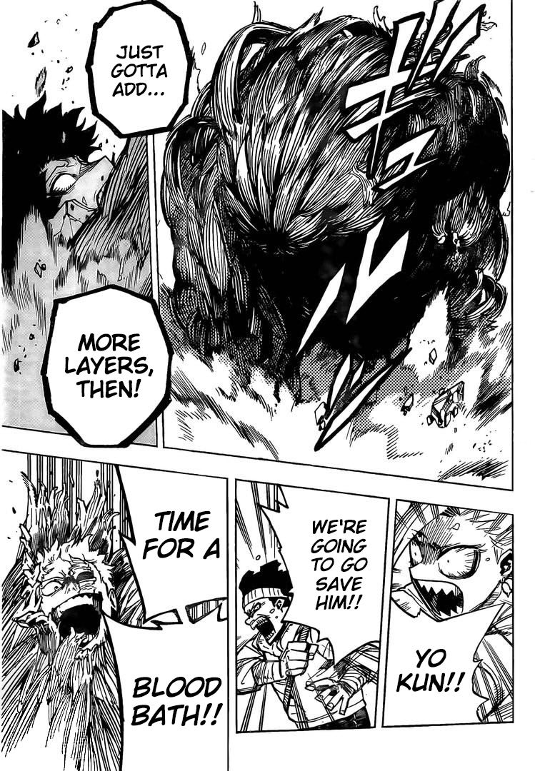 Boku No Hero Academia Chapter 307 page 14 - 