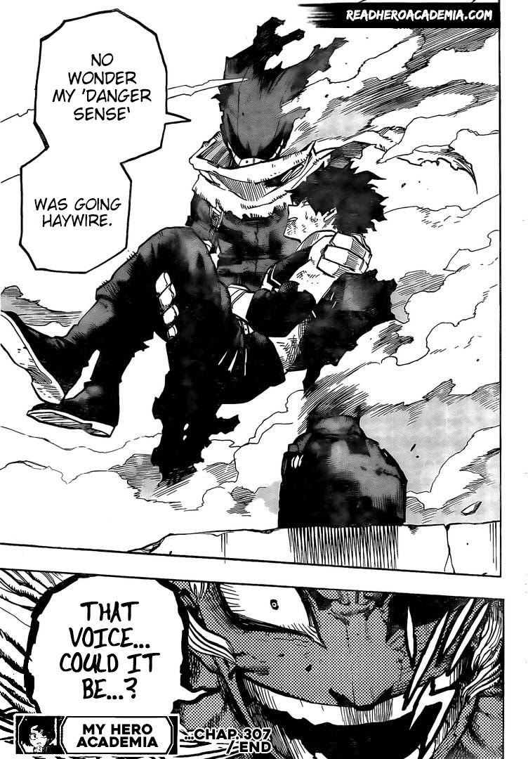 Boku No Hero Academia Chapter 307 page 16 - 