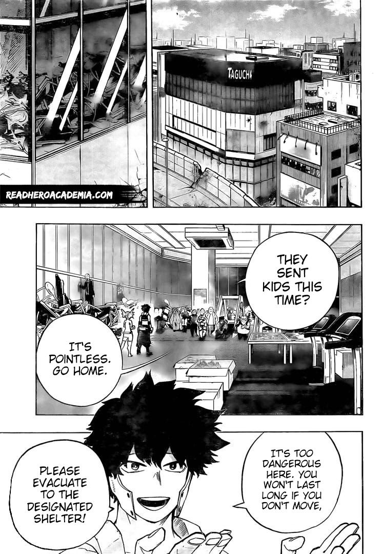 Boku No Hero Academia Chapter 307 page 3 - 