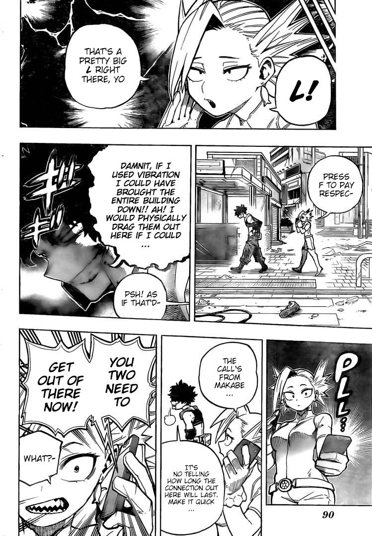 Boku No Hero Academia Chapter 307 page 6 - 