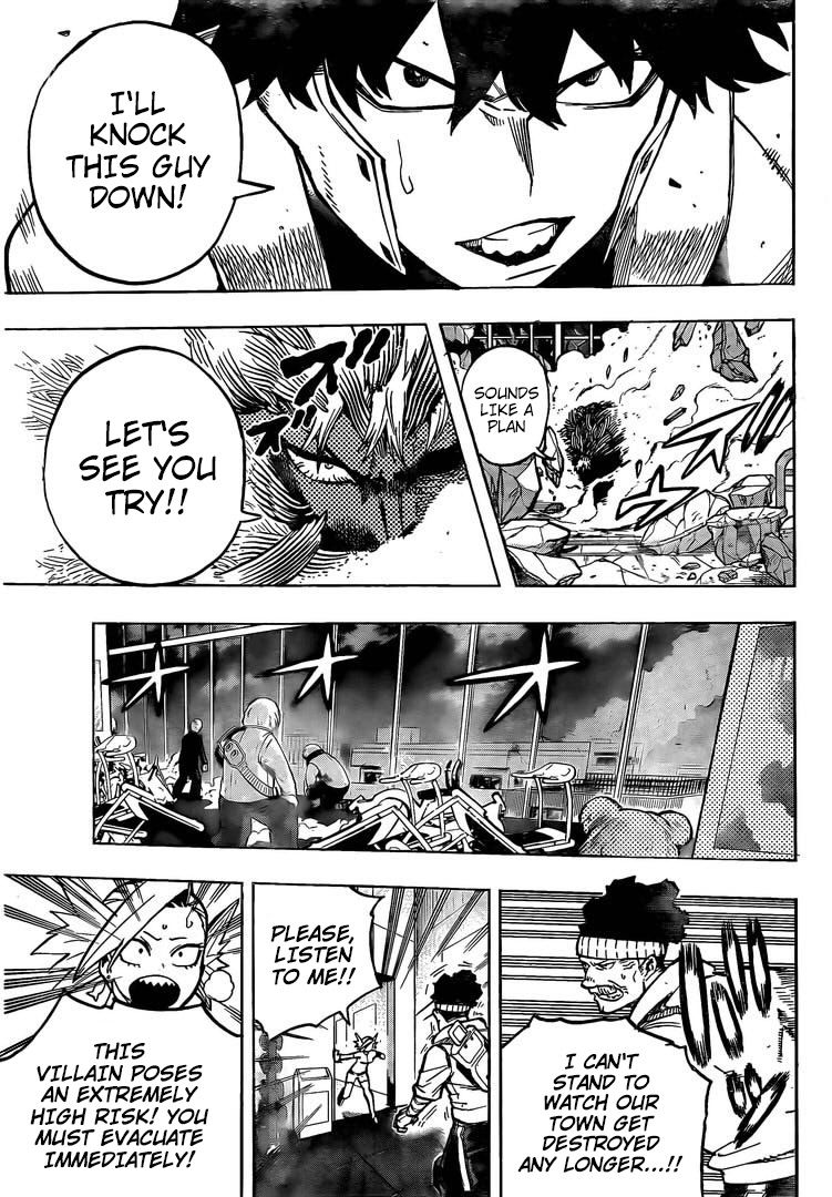 Boku No Hero Academia Chapter 307 page 10 - 