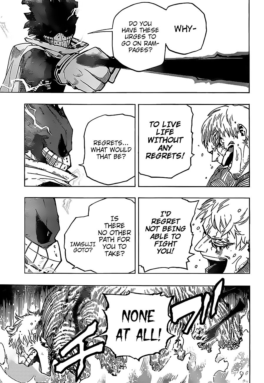 Boku No Hero Academia Chapter 308 page 12 - 