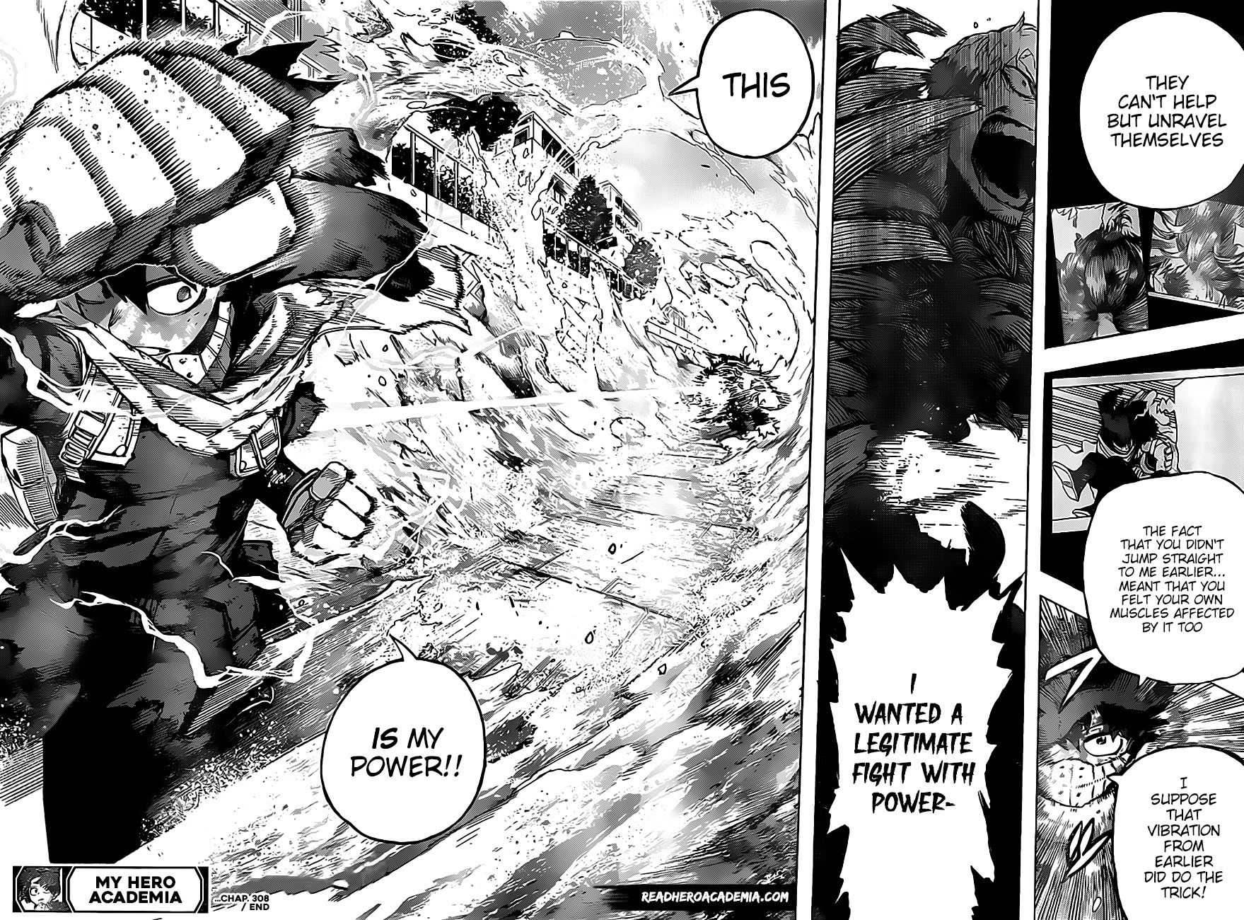 Boku No Hero Academia Chapter 308 page 15 - 