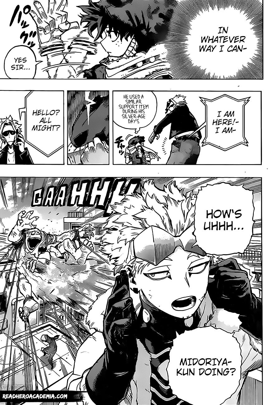 Boku No Hero Academia Chapter 309 page 7 - 