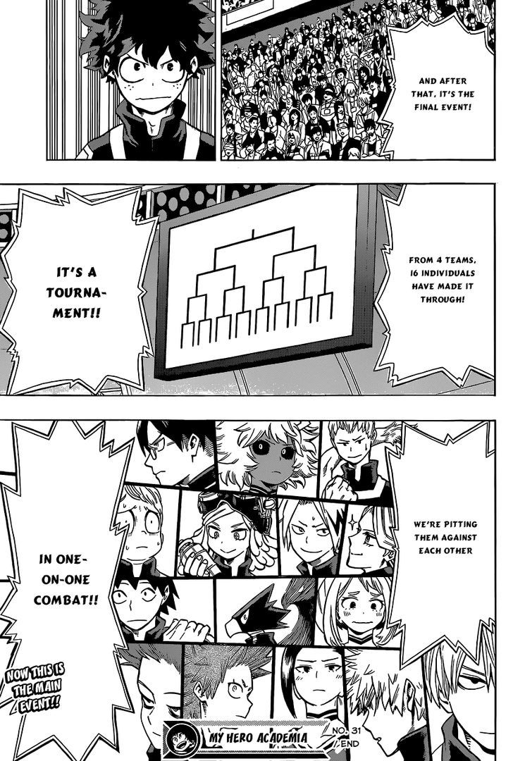Boku No Hero Academia Chapter 31 page 23 - 