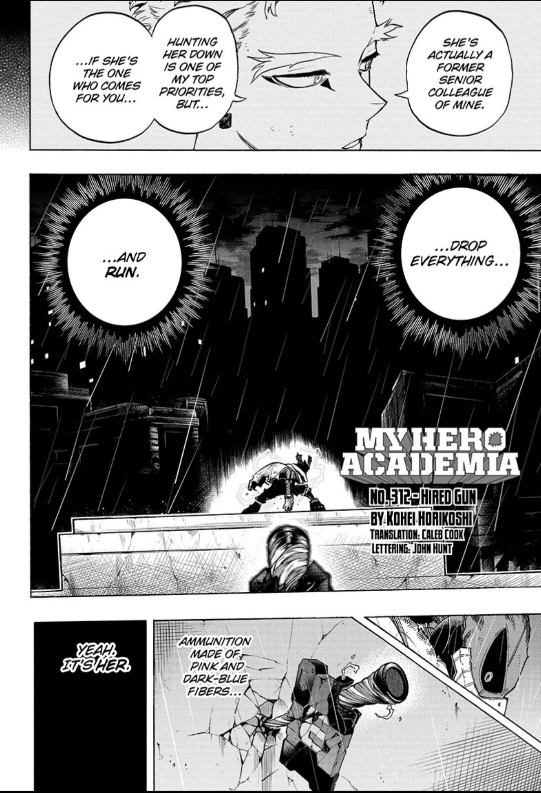 Boku No Hero Academia Chapter 312 page 2 - 