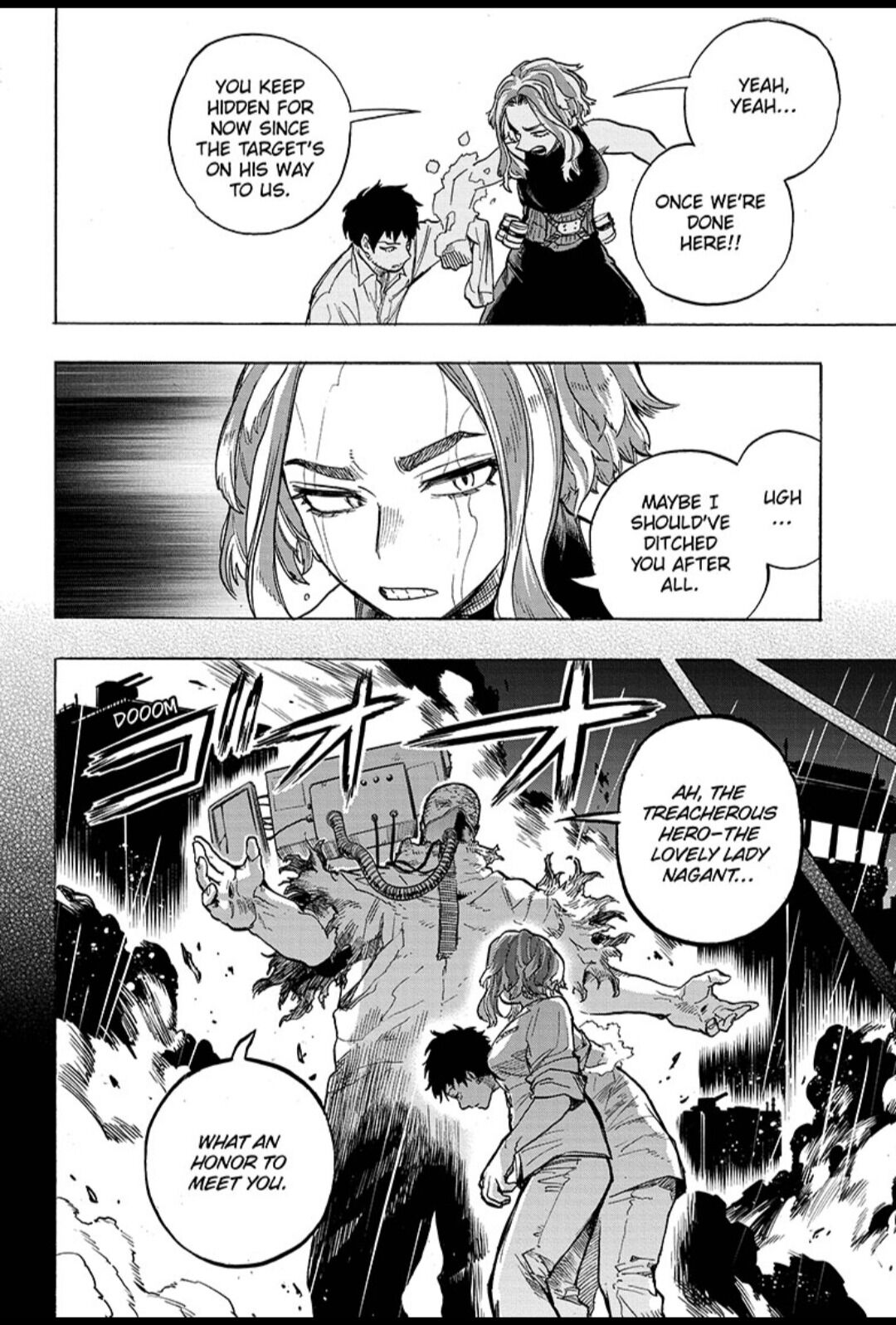 Boku No Hero Academia Chapter 312 page 12 - 