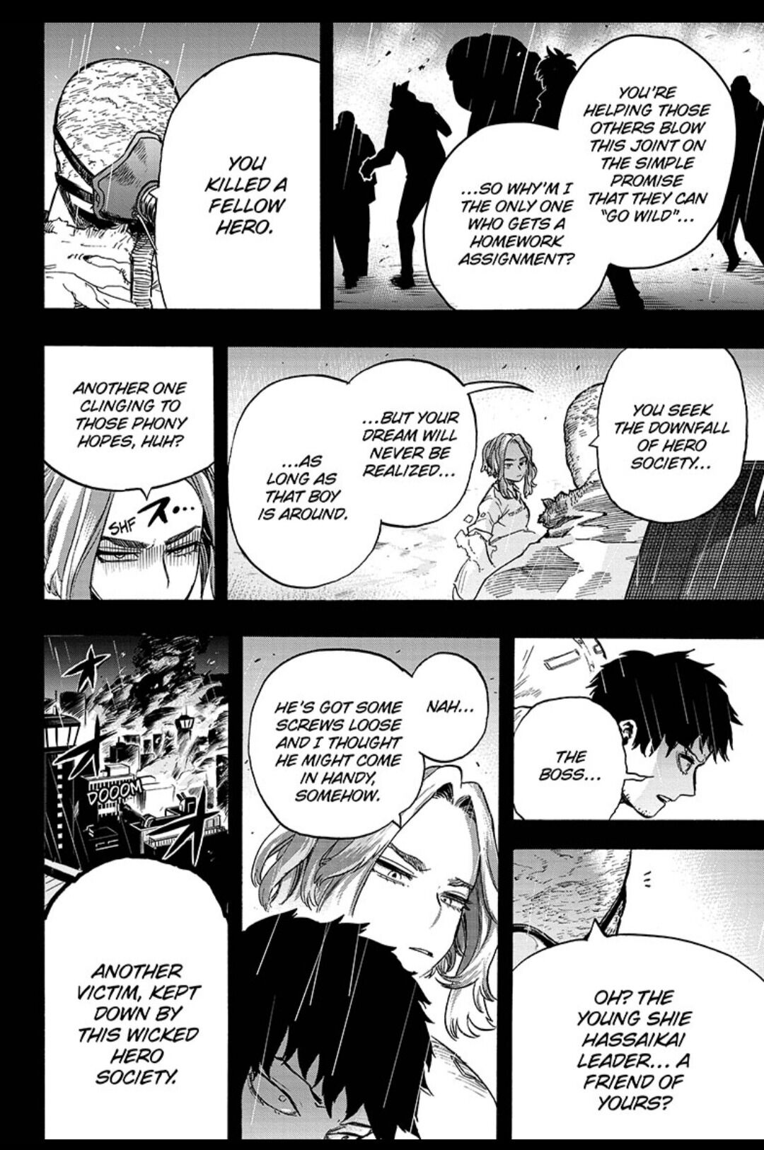Boku No Hero Academia Chapter 312 page 14 - 