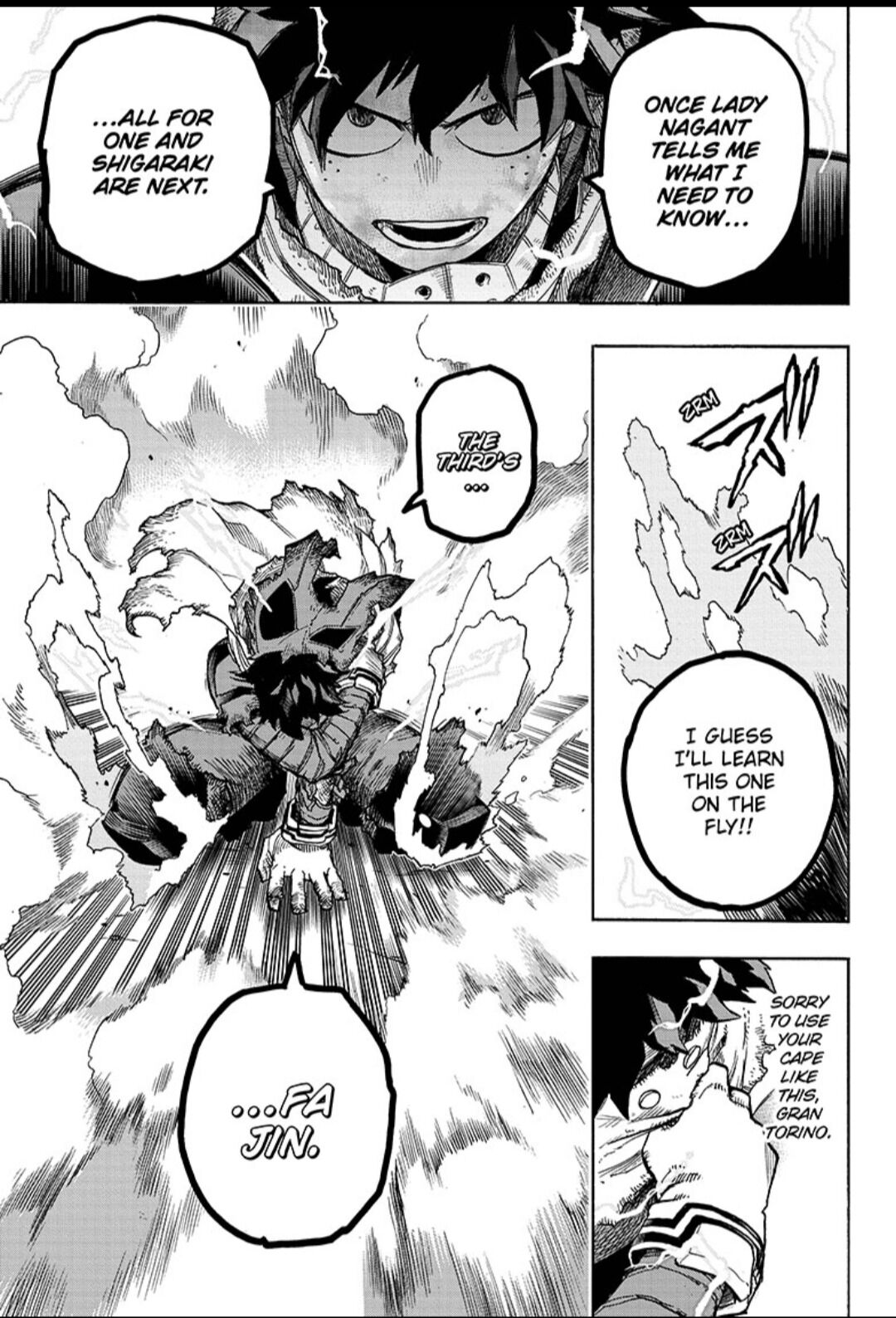 Boku No Hero Academia Chapter 313 page 13 - 