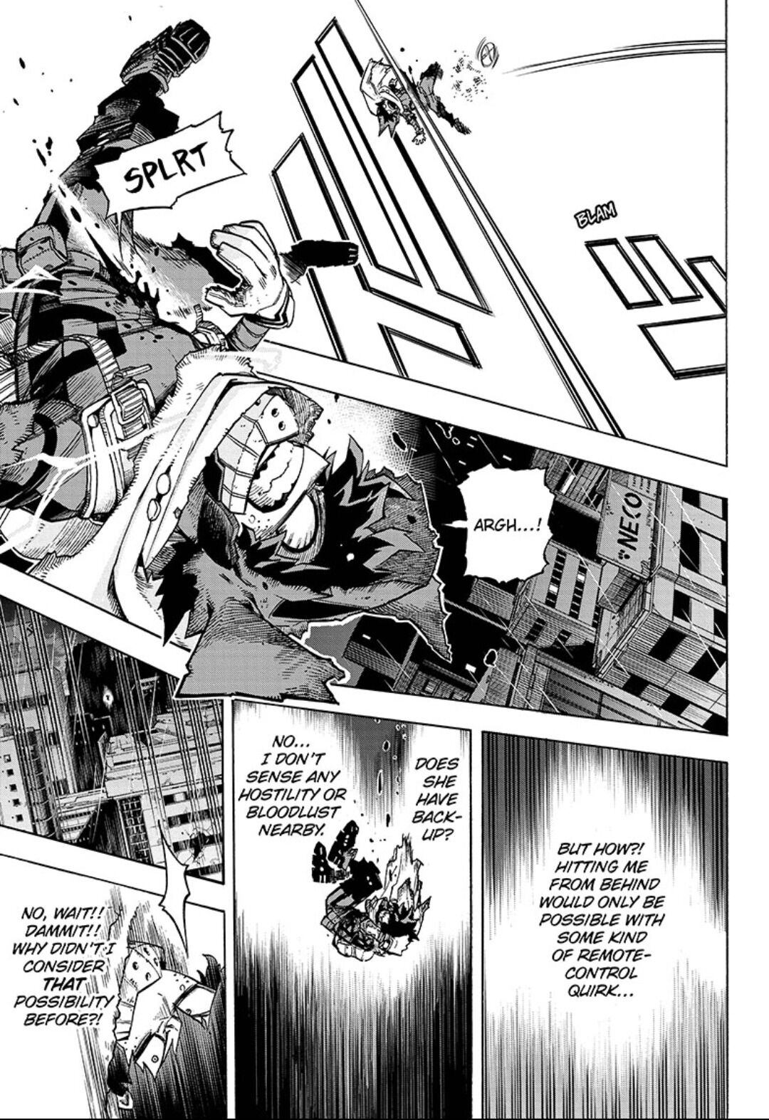 Boku No Hero Academia Chapter 313 page 7 - 