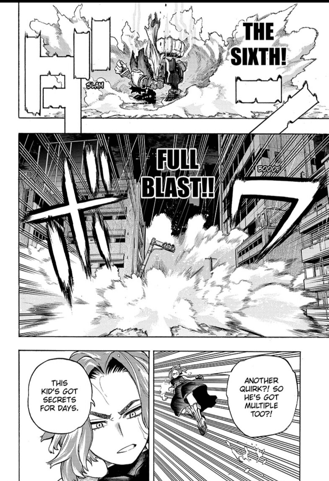 Boku No Hero Academia Chapter 313 page 10 - 