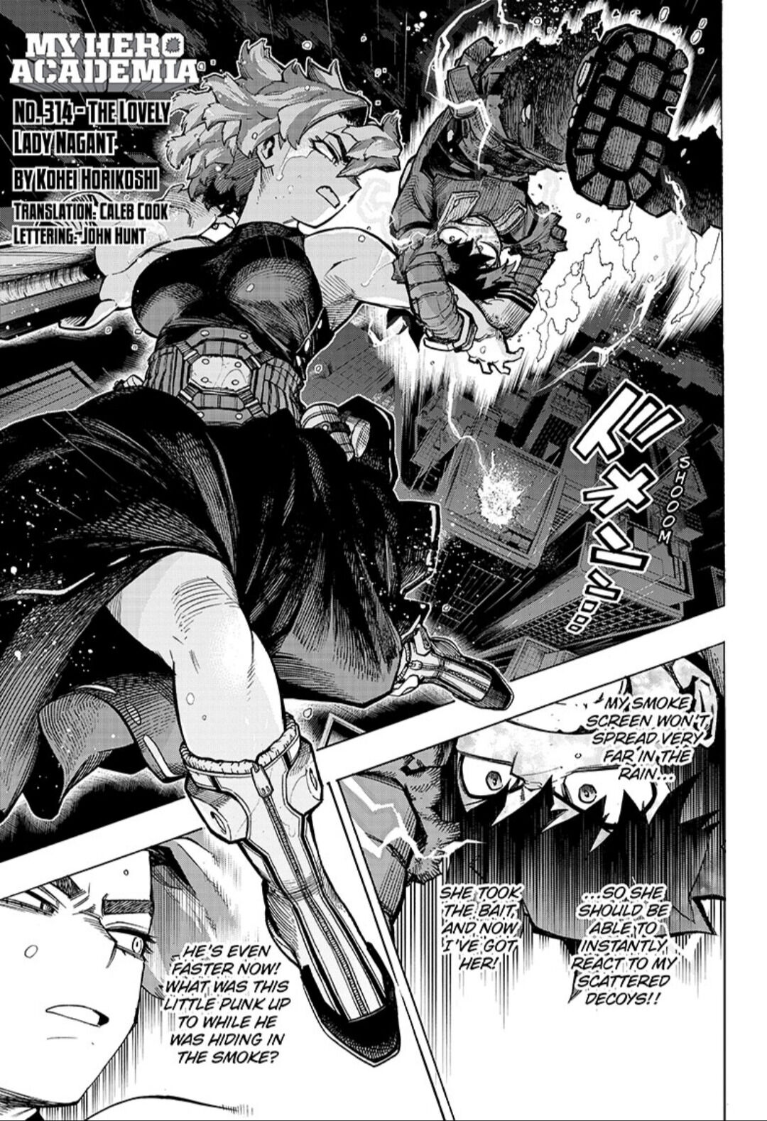 Boku No Hero Academia Chapter 314 page 1 - 
