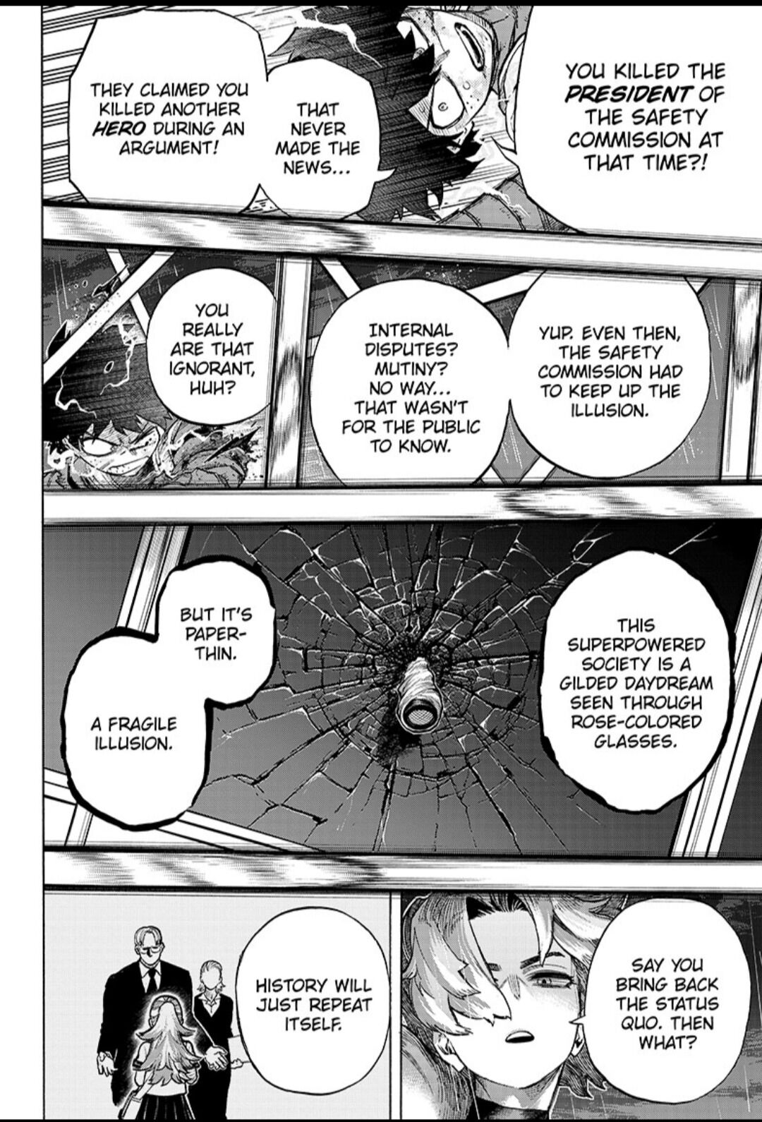 Boku No Hero Academia Chapter 314 page 12 - 