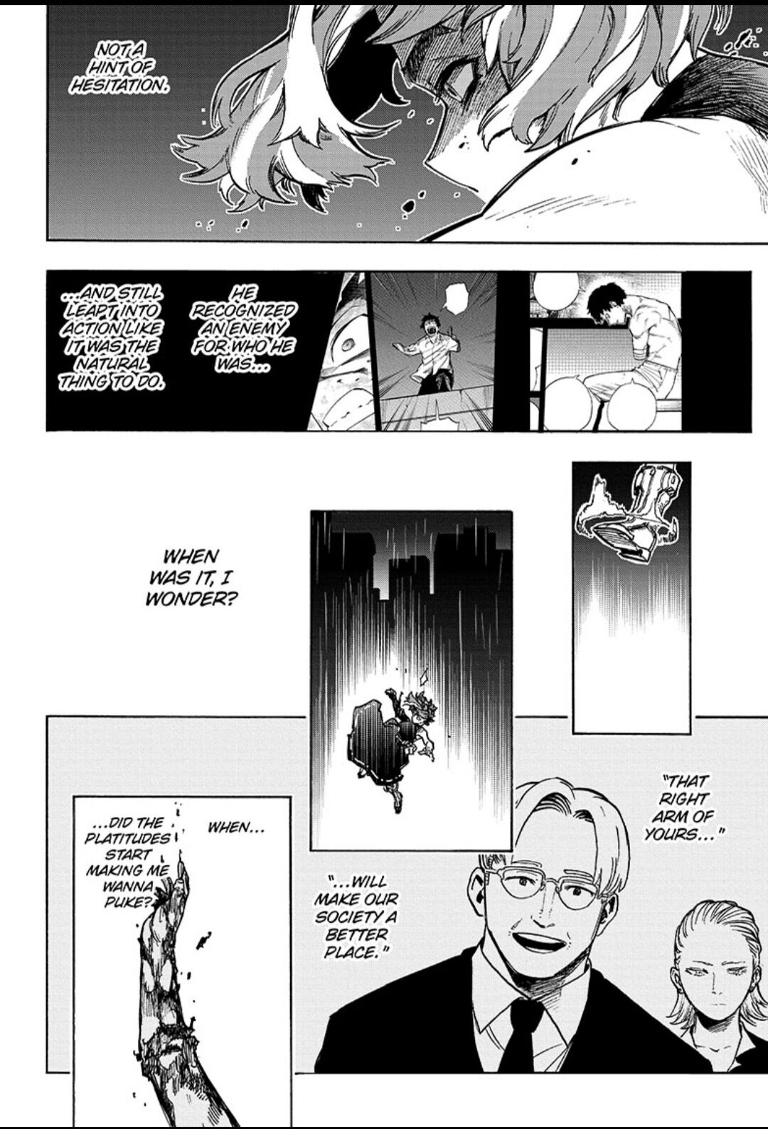 Boku No Hero Academia Chapter 315 page 12 - 