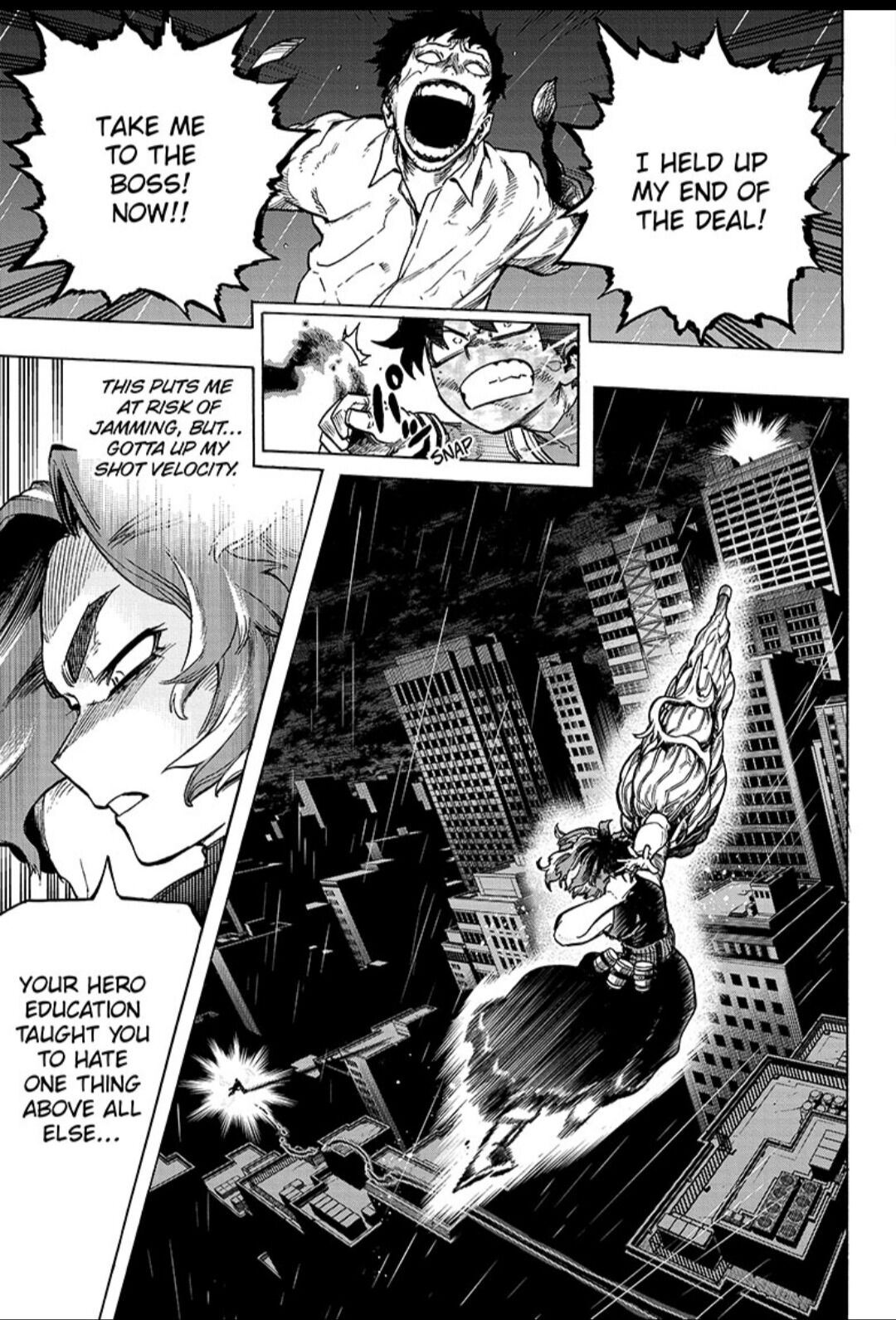 Boku No Hero Academia Chapter 315 page 3 - 