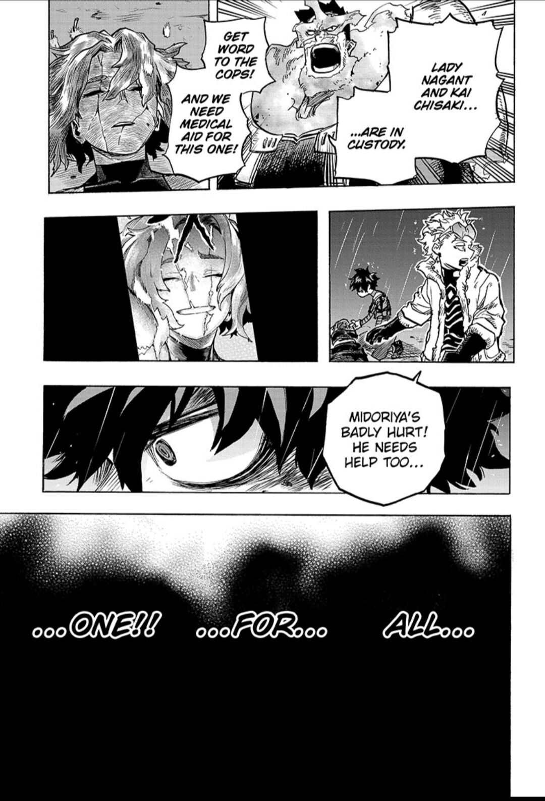 Boku No Hero Academia Chapter 316 page 11 - 