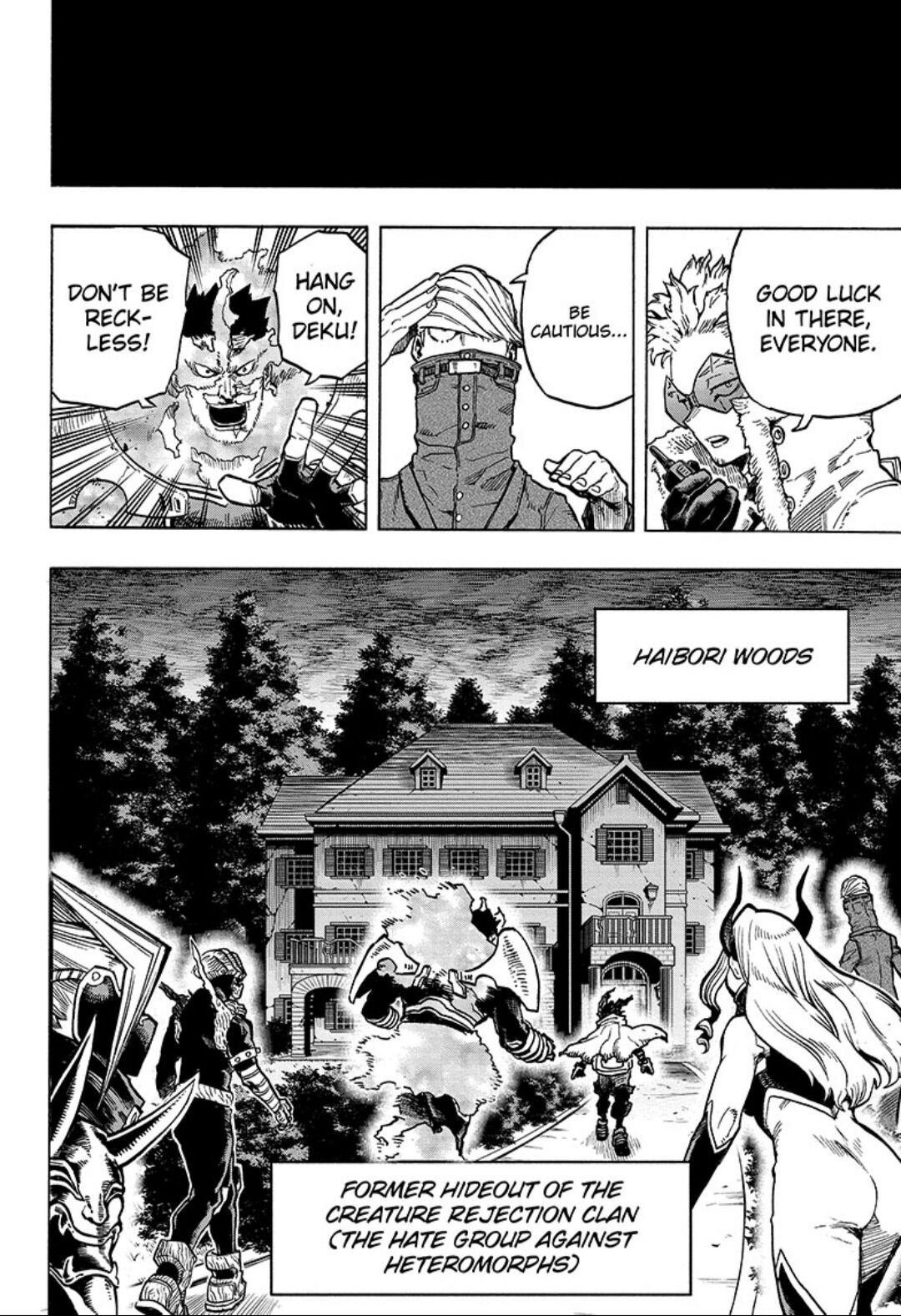 Boku No Hero Academia Chapter 316 page 12 - 