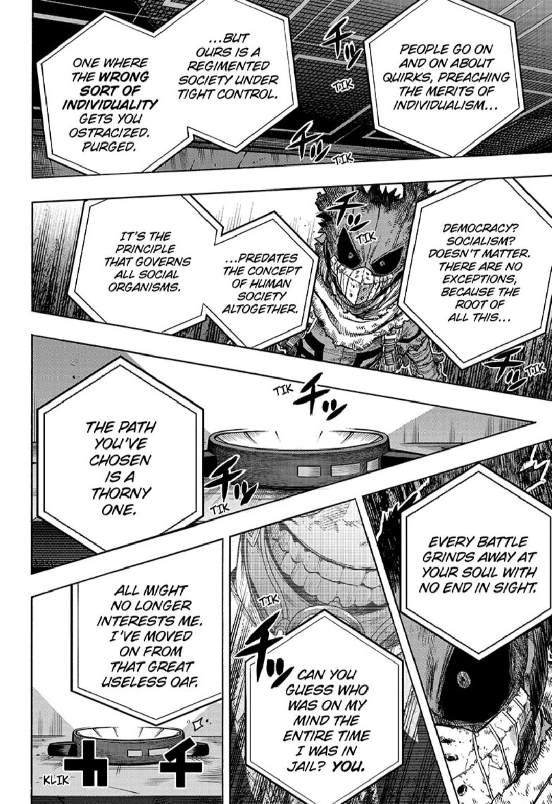 Boku No Hero Academia Chapter 316 page 16 - 