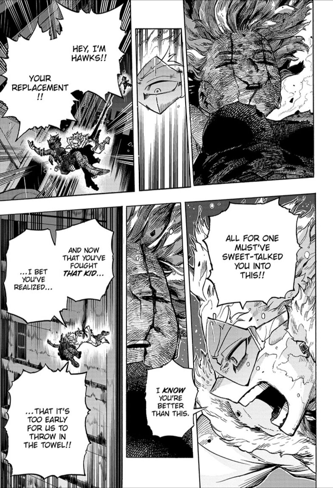 Boku No Hero Academia Chapter 316 page 3 - 