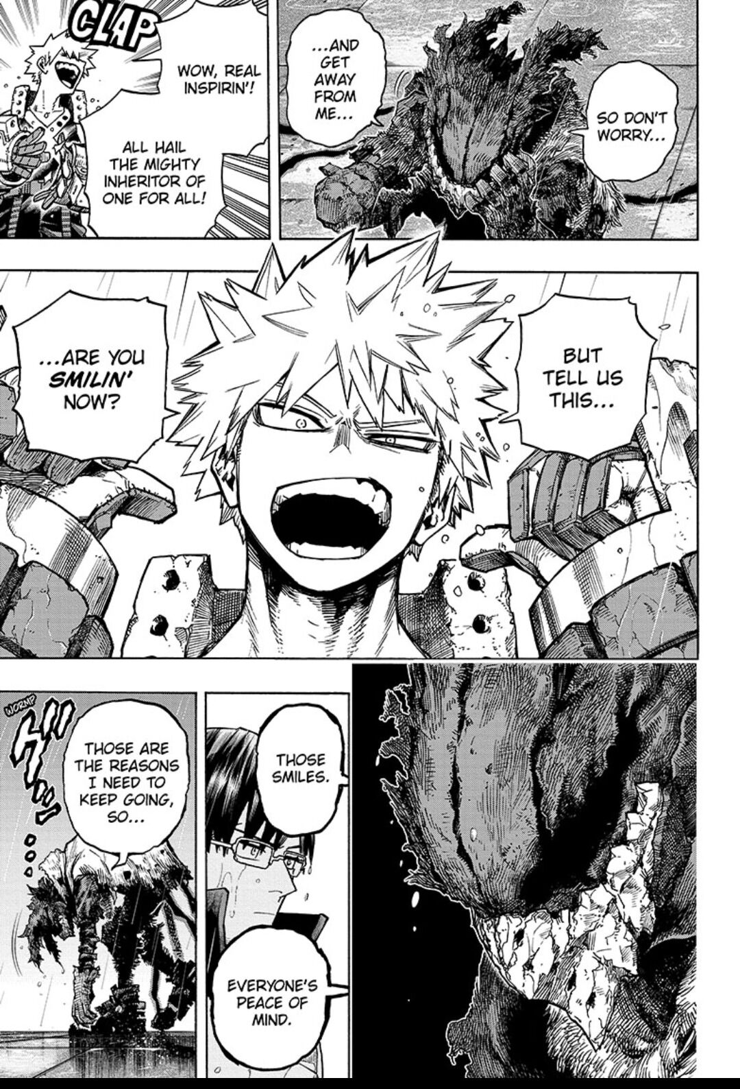Boku No Hero Academia Chapter 319 page 17 - 