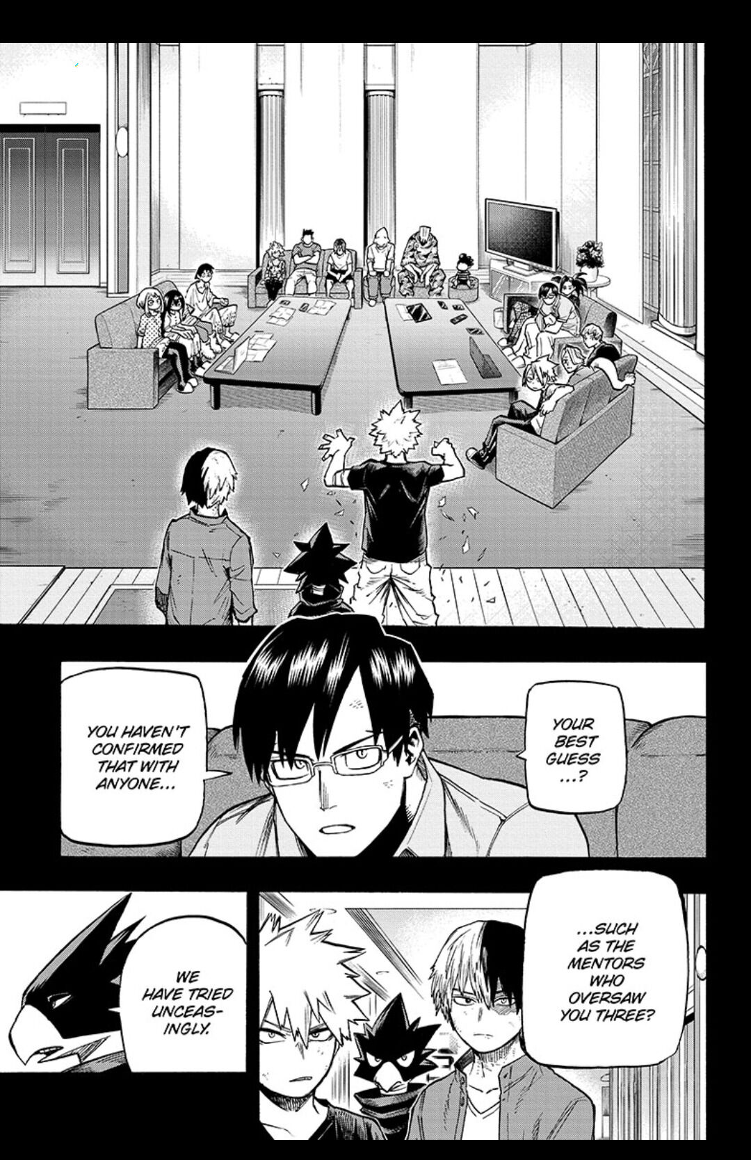 Boku No Hero Academia Chapter 319 page 3 - 