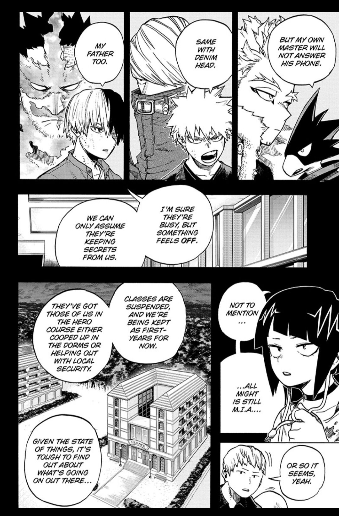 Boku No Hero Academia Chapter 319 page 4 - 
