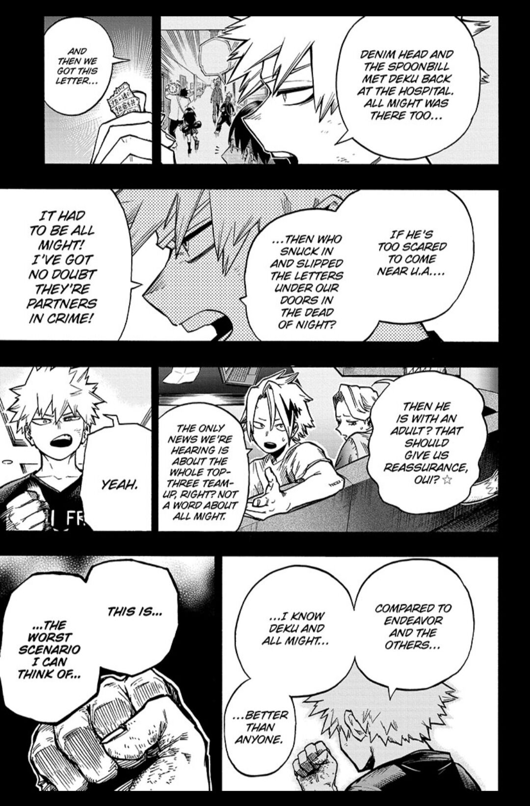 Boku No Hero Academia Chapter 319 page 5 - 