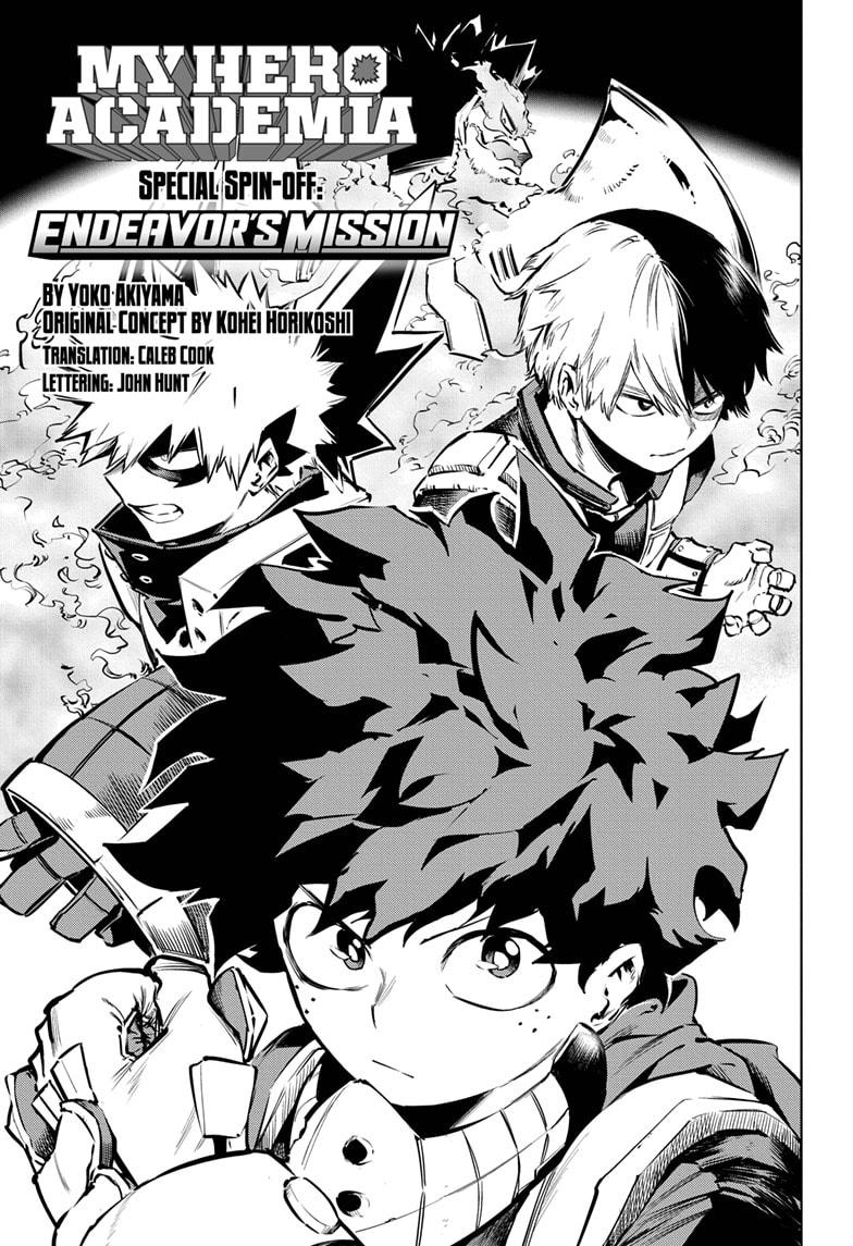 Boku No Hero Academia Chapter 321.5 page 1 - 