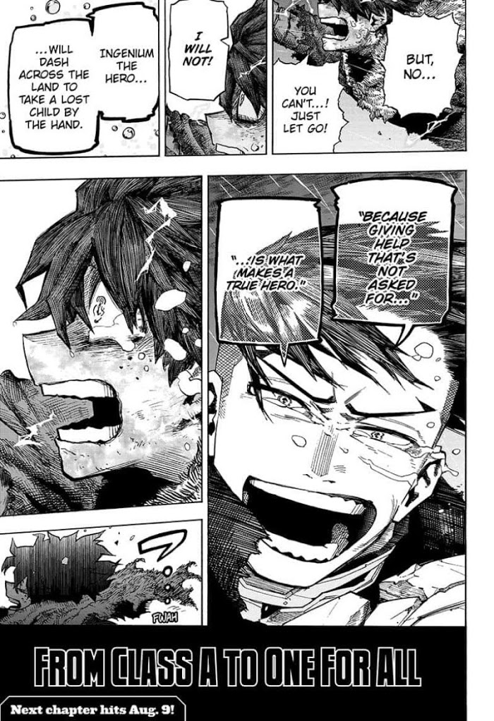 Boku No Hero Academia Chapter 321 page 18 - 