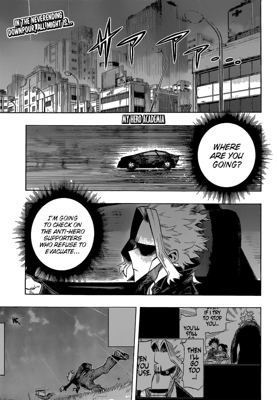Boku No Hero Academia Chapter 326 page 1 - 