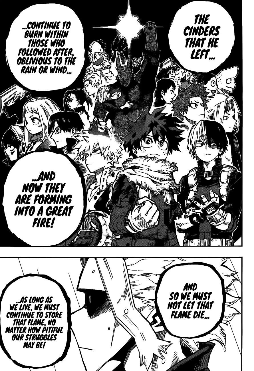 Boku No Hero Academia Chapter 326 page 14 - 